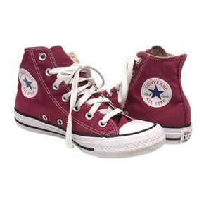 Converse Chuck Taylor All-Star Hi Sneakers Burgundy M9613 Basketball M4.5 W6.5